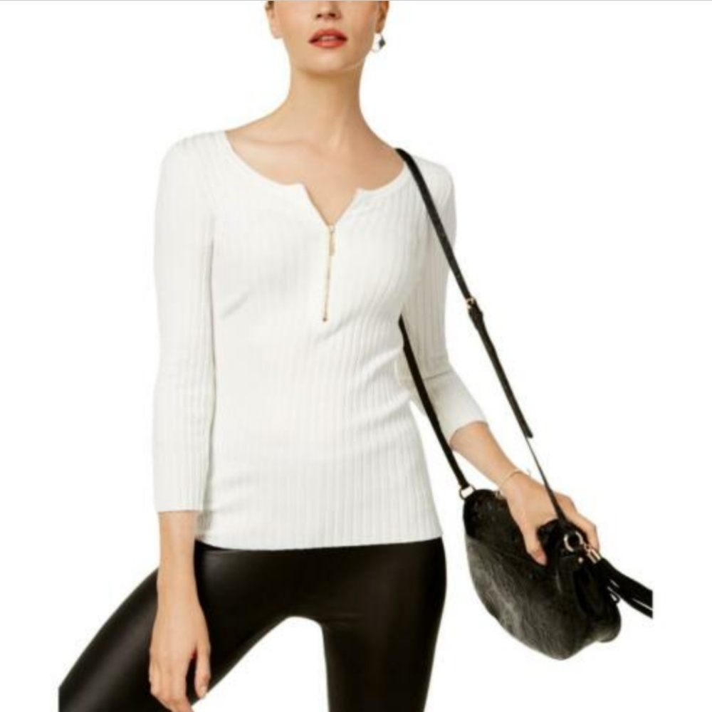 NWT INC Zip Sweater